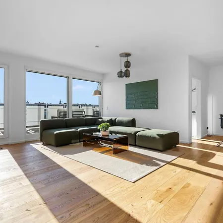 公寓 Exclusive Penthouse - Loft With Private Parking Overlooking Cathedral 科隆