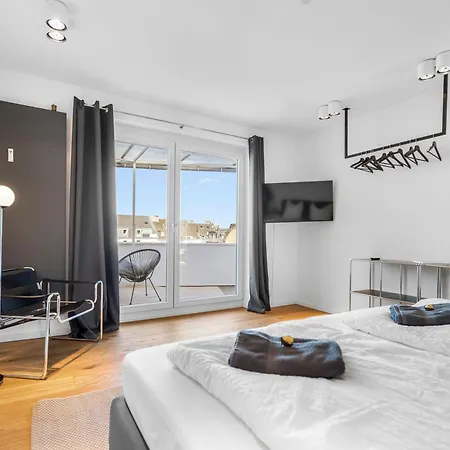 公寓 Exclusive Penthouse - Loft With Private Parking Overlooking Cathedral 科隆
