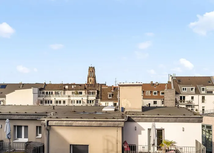 Exclusive Penthouse - Loft With Private Parking Overlooking Cathedral Κολωνία